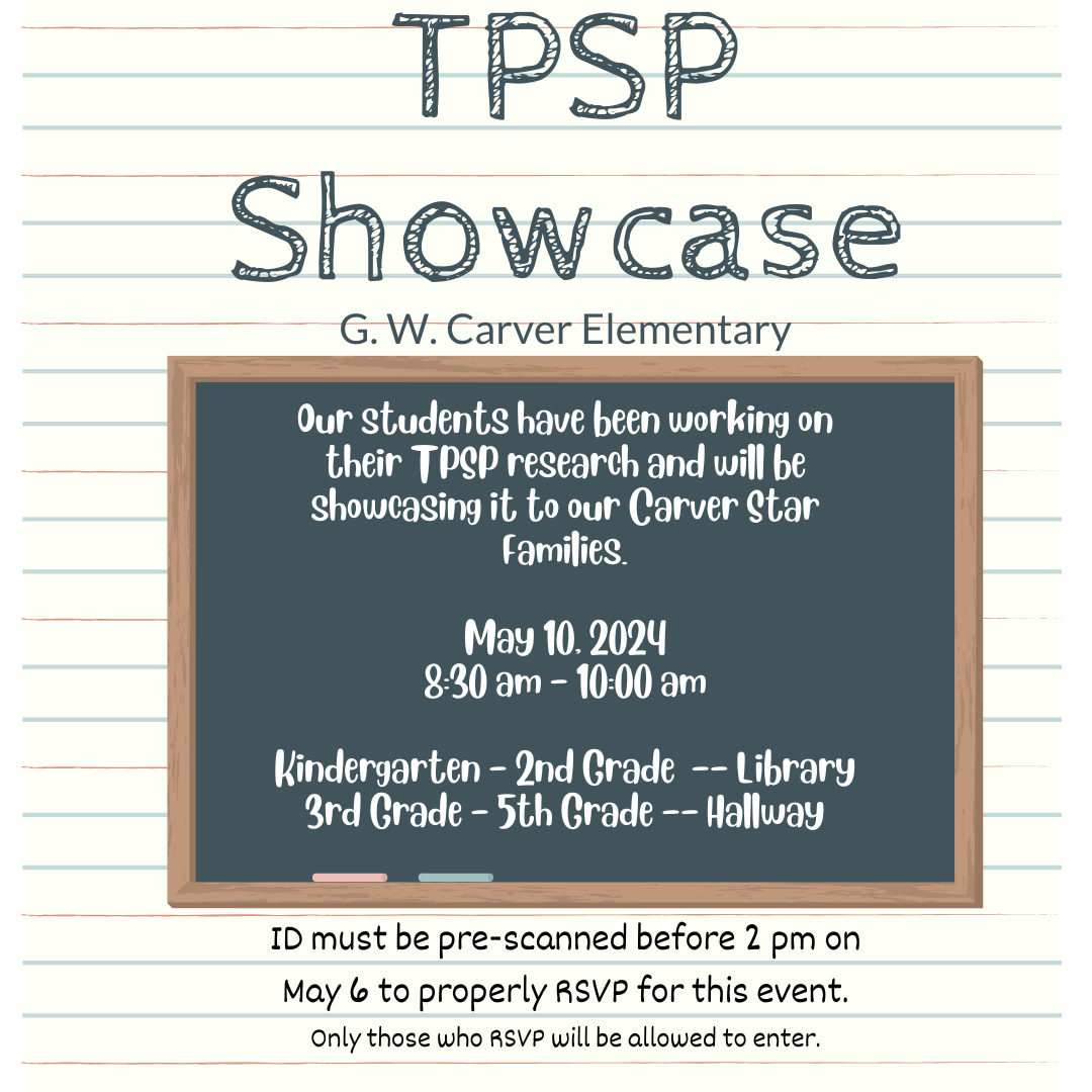 TPSP showcase info (same as text on post)