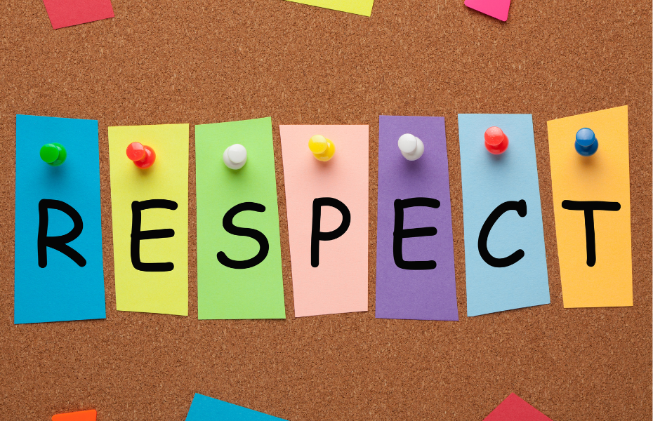 Respect clip art