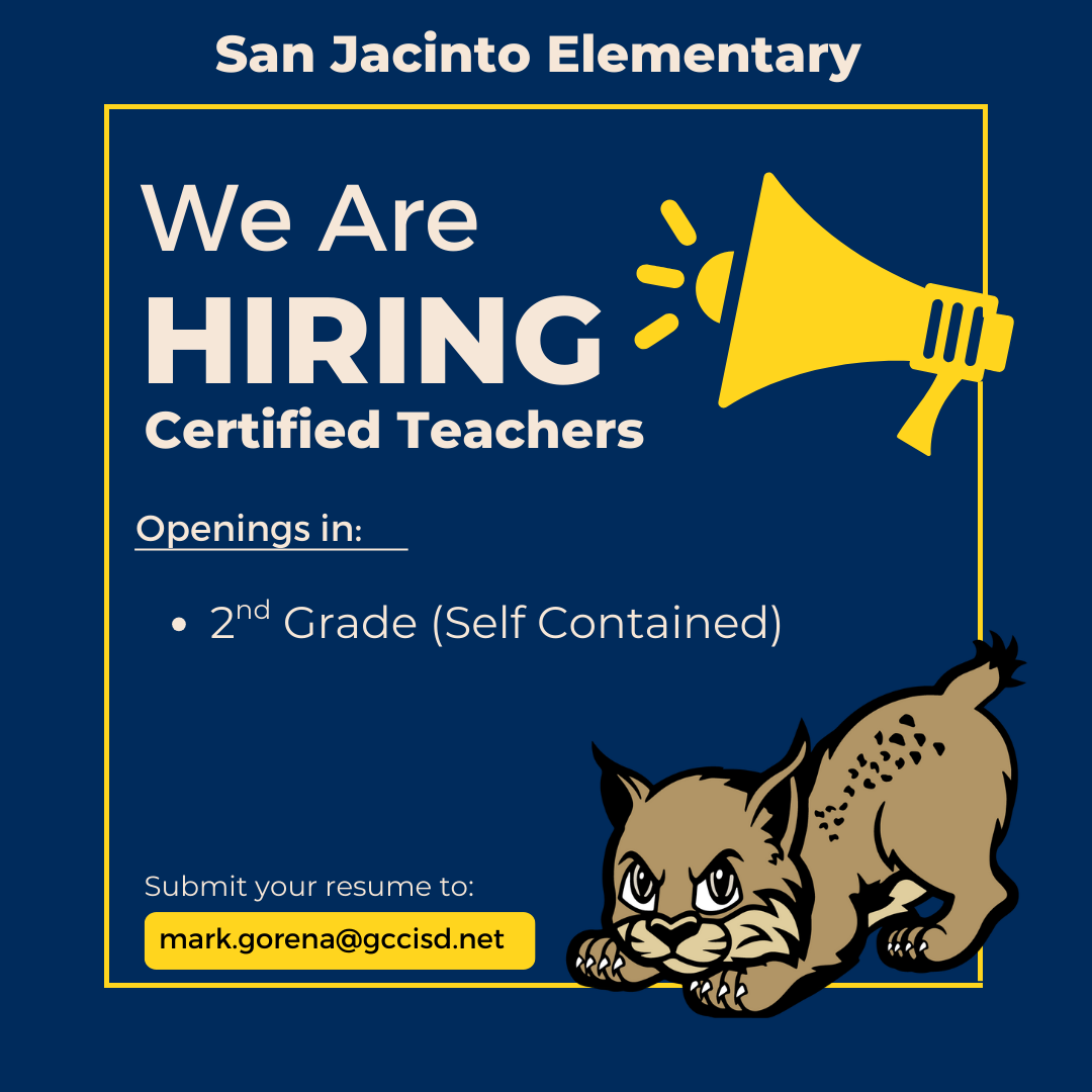 Hiring 2nd grade teacher
