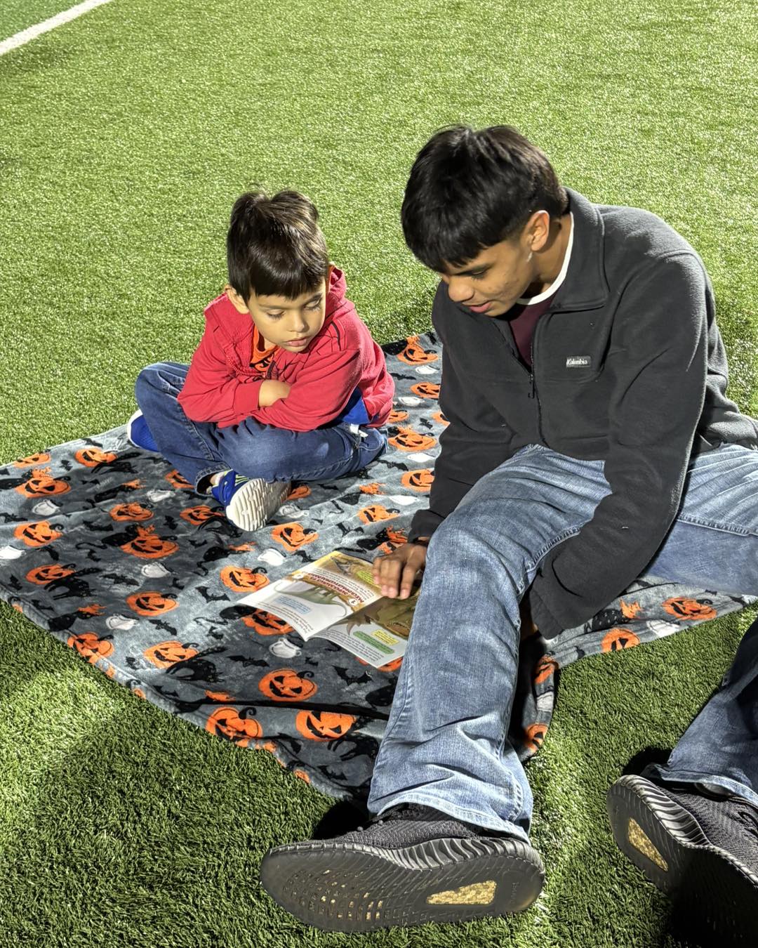 Tigers and Ganders Reading Together