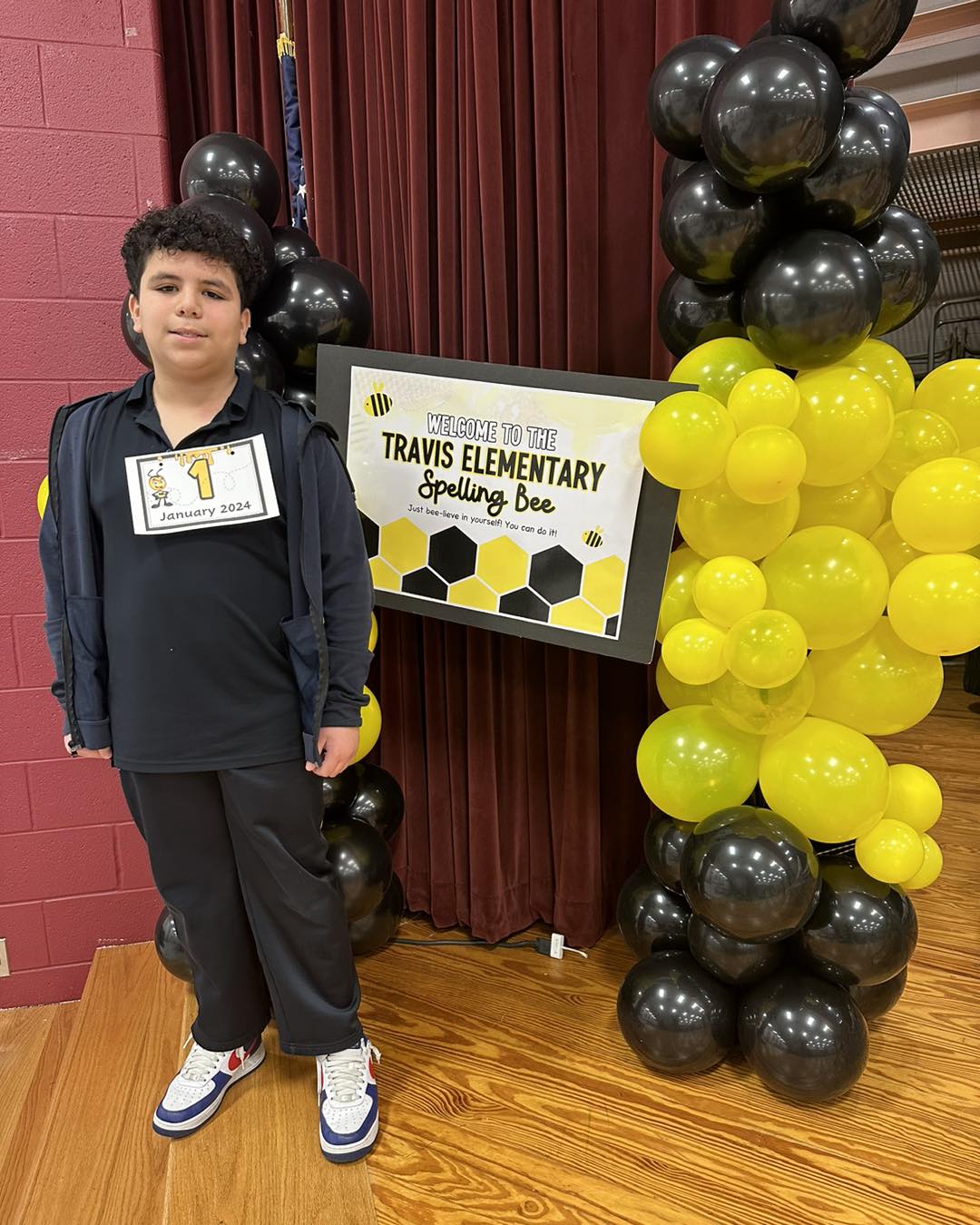 2024 Travis Elementary spelling bee winner