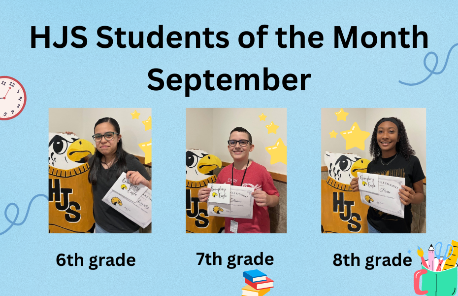 Pictures of Students of the month