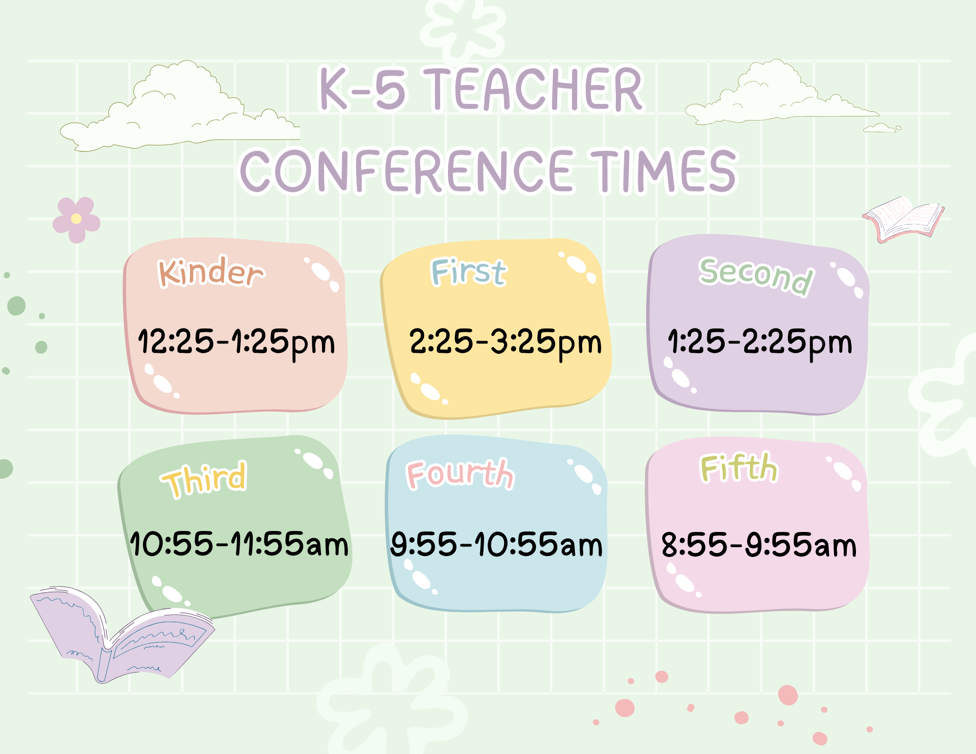 k5conference times