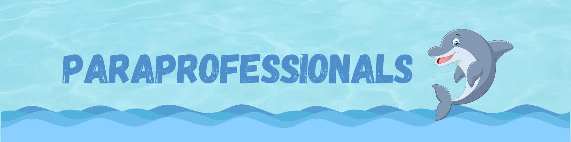Header image for the Paraprofessionals Team